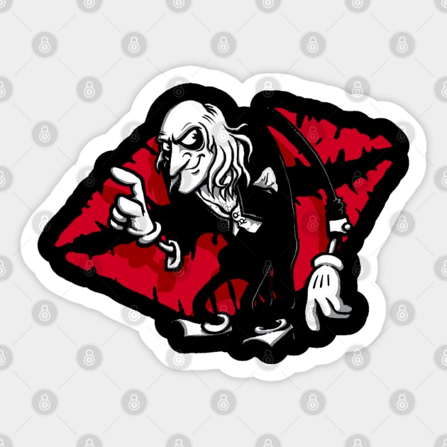 The rocky horror picture show killer Sticker by WikiDikoShop